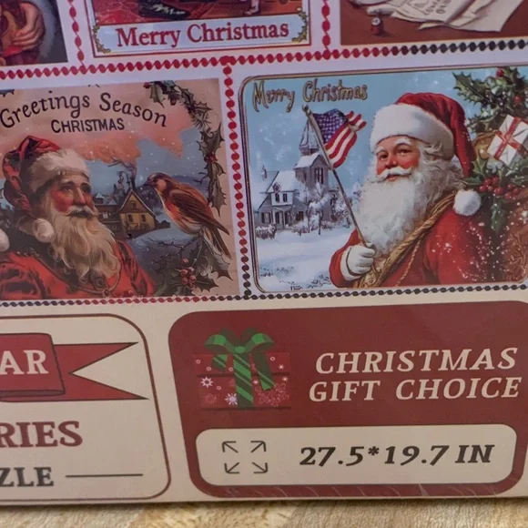 Santa Memories Advent Calendar Jigsaw Puzzle - Picture 4 of 5